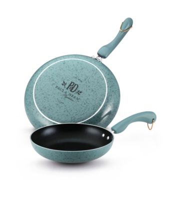 Paula Deen® Robins Egg Blue Signature Porcelain Nonstick Cookware Twin Pack