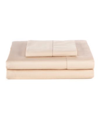 Elite Home Products Hemstitch 400-Thread Count Cotton Sheet Sets