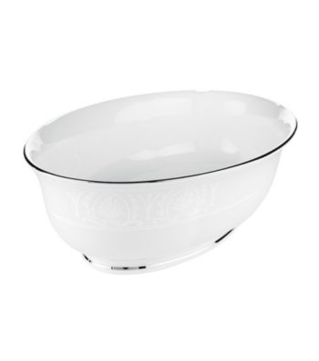 Lenox® Hannah Platinum Open Vegetable Bowl
