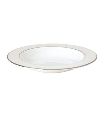 Lenox® Opal Innocence Stripe Pasta/Rim Soup Bowl