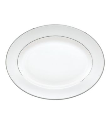 Lenox® Opal Innocence Stripe Oval Platter