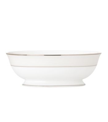 Lenox® Opal Innocence Stripe Open Vegetable Bowl