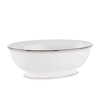 Lenox® Pearl Platinum Open Vegetable Bowl