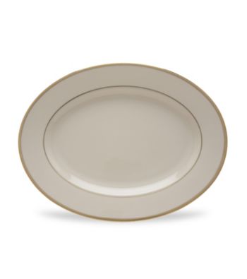 Lenox® Tuxedo Gold Oval Platter