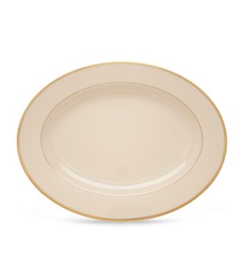 Lenox® Tuxedo Gold Oval Platter