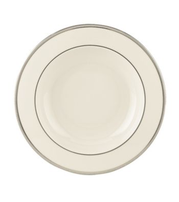 Lenox® Tuxedo Platinum Pasta/Rim Soup Bowl