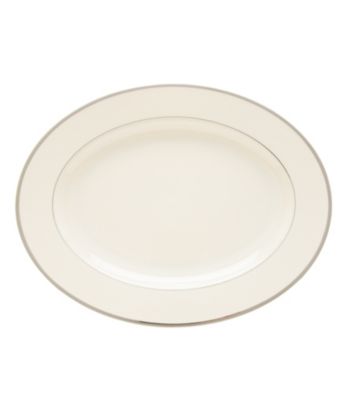 Lenox® Tuxedo Platinum Oval Platter