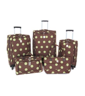 Jenni Chan Quattro 360-degree Luggage Collection - Dots