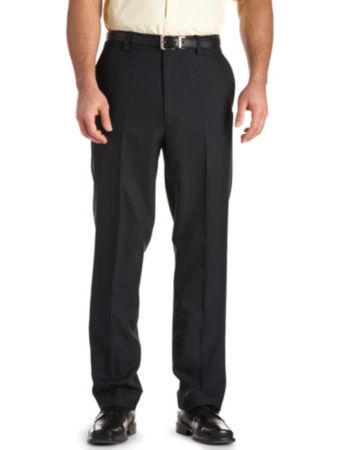 Silver Edition® Men's Big & Tall Stretch-waist Flat-front Pants