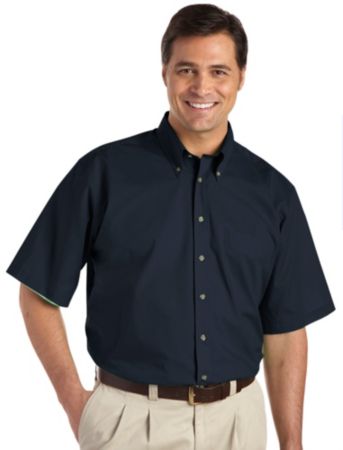 Harbor Bay® Men's Big & Tall Easy-care Sport Shirt