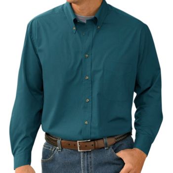 Harbor Bay® Men's Big & Tall Easy-care Sport Shirt