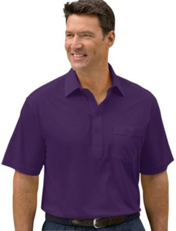 Canyon Ridge® Men's Big & Tall Classic Knit Golf Shirt
