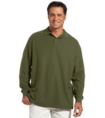 Harbor Bay® Men's Big & Tall Piqué Polo