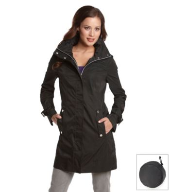 Calvin Klein Black Packable Anorak Jacket
