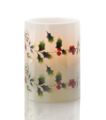Product: Pfaltzgraff® Winterberry Flameless Candle :  home decor candles candle