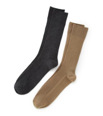 Kenneth Roberts Platinum® Pima Cotton Small Rib Socks
