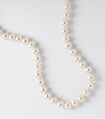 7mm Freshwater Pearl Strand with Sterling Silver Clasp