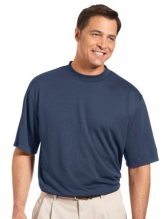 Reebok® Men's Big & Tall Golf Play Dry® Mockneck Tee