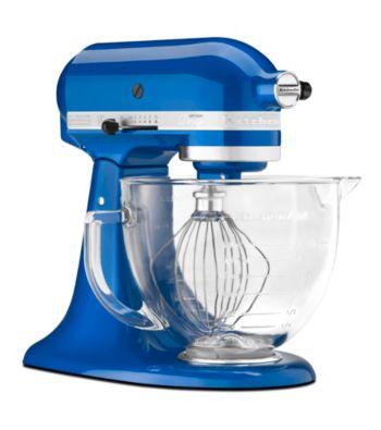 KitchenAid® Artisan® Design 5-Qt. Glass Bowl Stand Mixer + Free Food Grinder Attachment