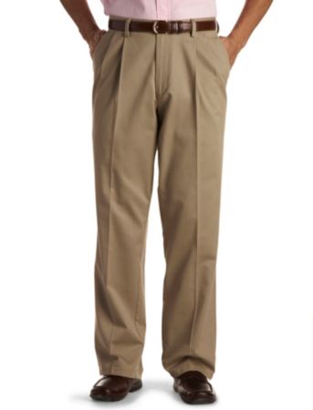 Dockers® Men's Big & Tall No Wrinkle Pleated Twill Pants