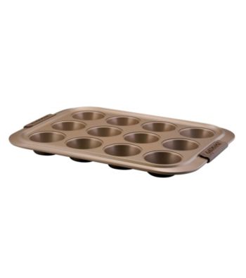 Anolon® Bronze Collection Bakeware 12-Cup Muffin Pan