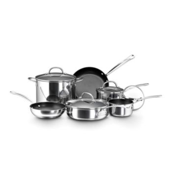 Farberware® Millennium Stainless Steel 10-pc. Nonstick Cookware Set