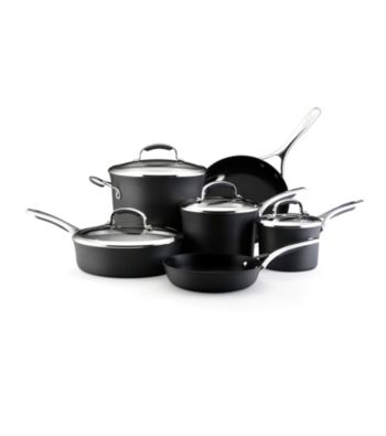 KitchenAid® Gourmet Hard Anodized 10-pc. Cookware Set