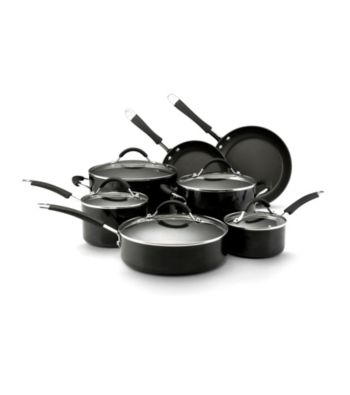 KitchenAid® Black Porcelain Nonstick 12-pc. Cookware Set