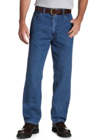 Wrangler® Men's Big & Tall Stretch Jeans - Stone Wash
