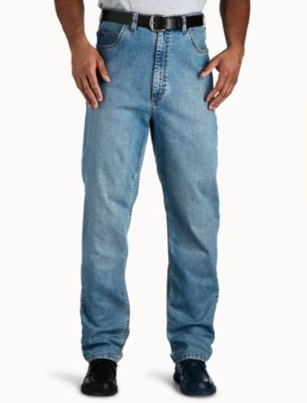 Harbor Bay® Men's Big & Tall Continuous Comfort Jeans