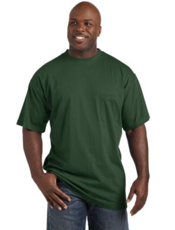 Men's Big & Tall Lightweight Pocket T-shirt