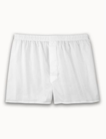 Harbor Bay® Men's Big & Tall Extended Sizes 2-pk. Boxers - White