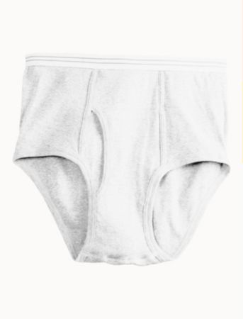 Harbor Bay® Men's Big & Tall 2-pk. Briefs - White
