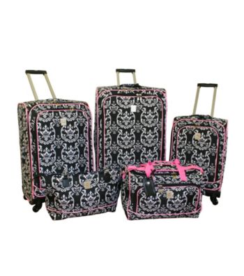 Jenni Chan Quattro 360-degree Luggage Collection - Damask