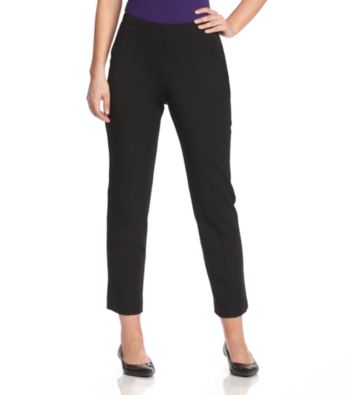 Karen Kane® Jackie Ankle Pant - Black