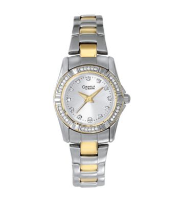 Caravelle® by Bulova Women's Crystal Two-Tone Watch