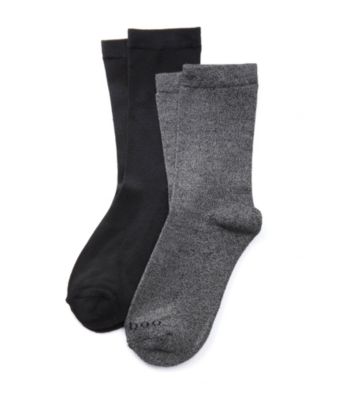 Relativity® 2-pk. Flat Knit Pillow Sole Socks