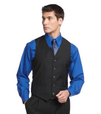 Dockers® Men's Solid Vest - Black