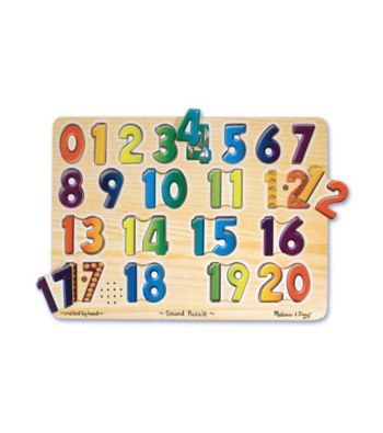 Melissa & Doug&reg; Numbers Sound Puzzle