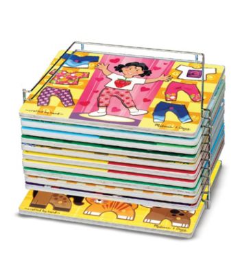 Melissa & Doug® Single Wire Puzzle Rack