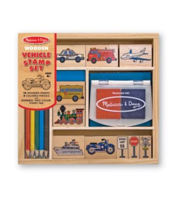 Melissa & Doug® Vehicle Stamp Set