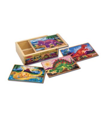 Melissa & Doug® Dinosaur Jigsaw Puzzles in a Box
