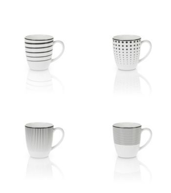 Mikasa® Cheers Mixed 12oz Mugs - Set of 4