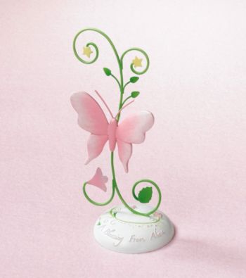 Lillian Rose® Baby Blessing Butterfly Photo Pick