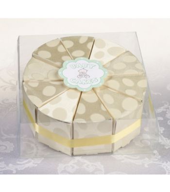 Lillian Rose® 10-pc. Baby Cake Yellow Favor Box Set
