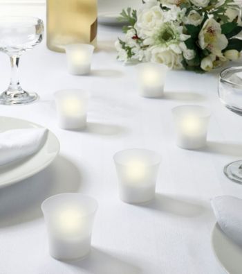Lillian Rose® 6-pc. Flameless Tealight Votive Candle Set