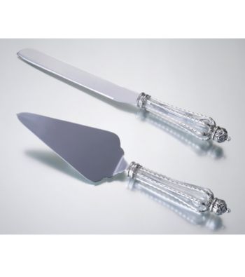 Lillian Rose® 2-pc. Crown Cake Knife & Server Set