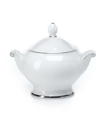 Mikasa® Cameo Platinum Covered Sugar Bowl