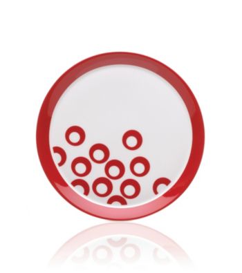 Mikasa® Circle Chic Red Salad Plate