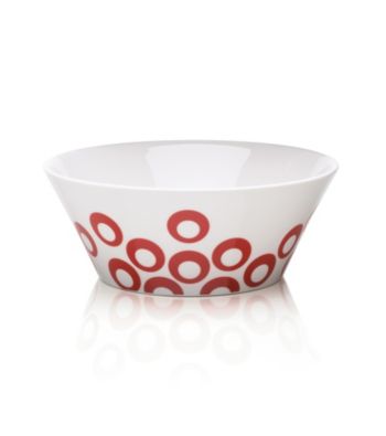 Mikasa® Circle Chic Red Soup Bowl